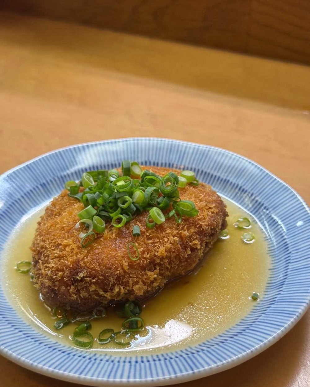 メンチカツの和風あんかけ